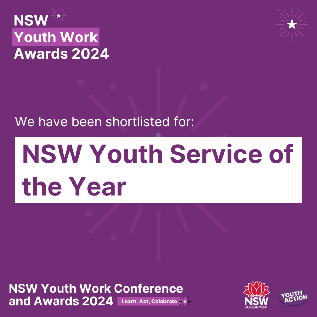 YWA 2024 Shortlist NSW Youth Service of the Year MYST NSW Youth Work Awards