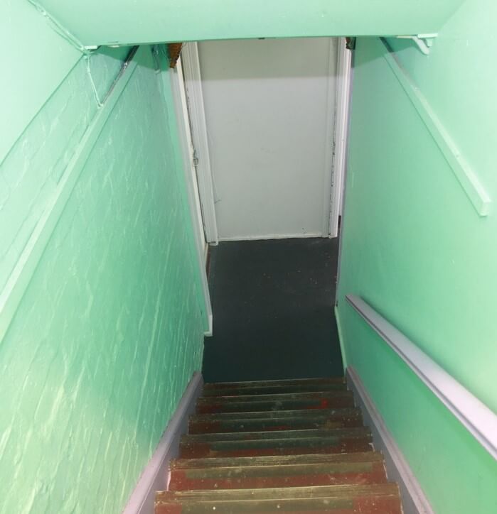 stairwell ground floor to lower floor MYST Creating a Haven for Our Youth The Transformation of Katoomba Youth Centre